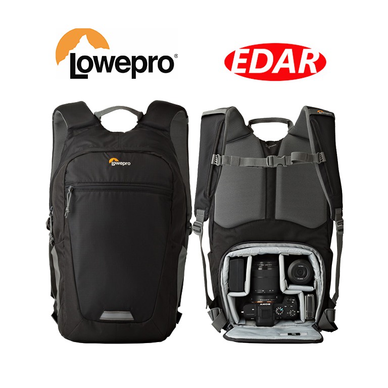 Lowepro Photo Hatchback Series BP 150 AW II Backpack (Black/Midnight ...