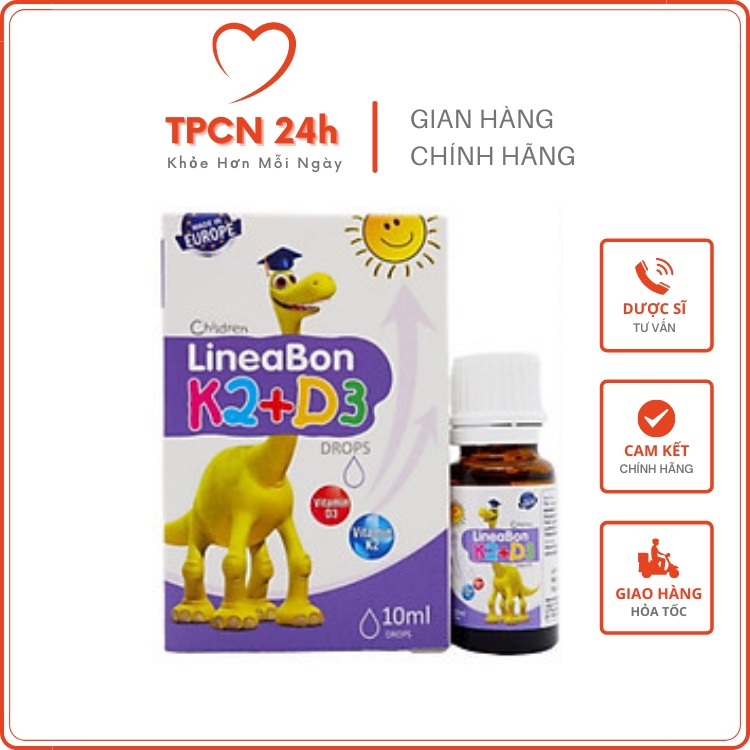 Vitamin K2 D3 LineaBon Increase Height For Children Shopee