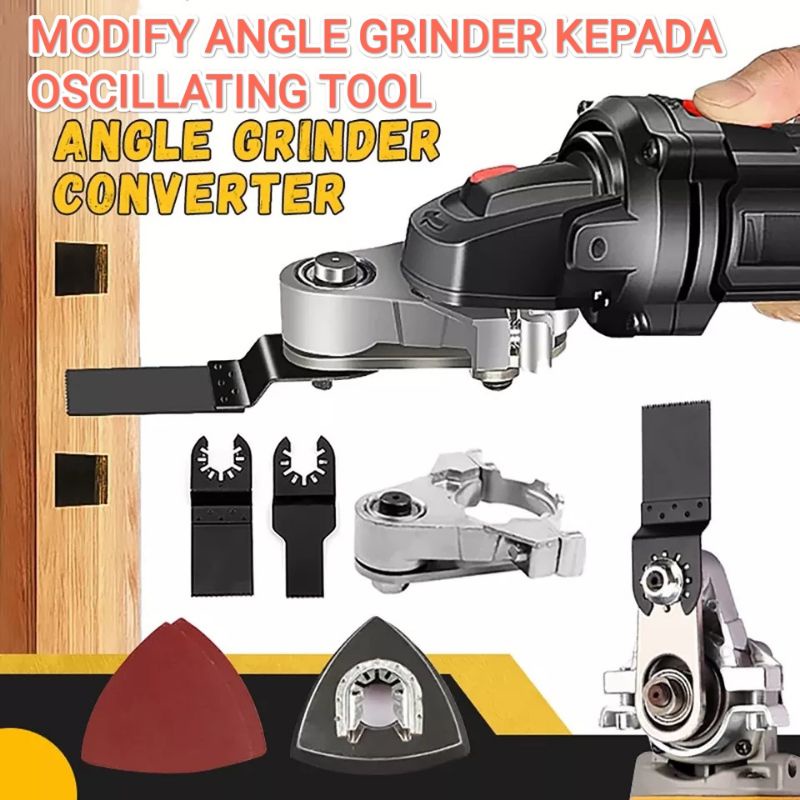 ORIGINAL Angle Grinder 100 Conversion Kit Tool Adapter Oscillating