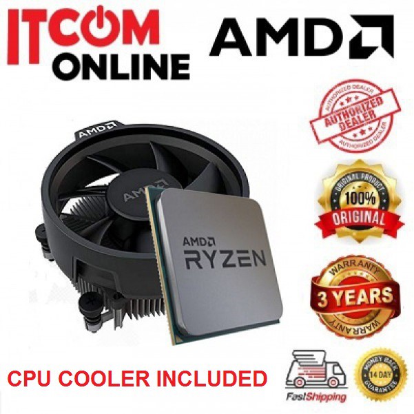 AMD RYZEN 5 4650G 3.7GHZ SOCKET AM4 PROCESSOR 100 100000143MPK