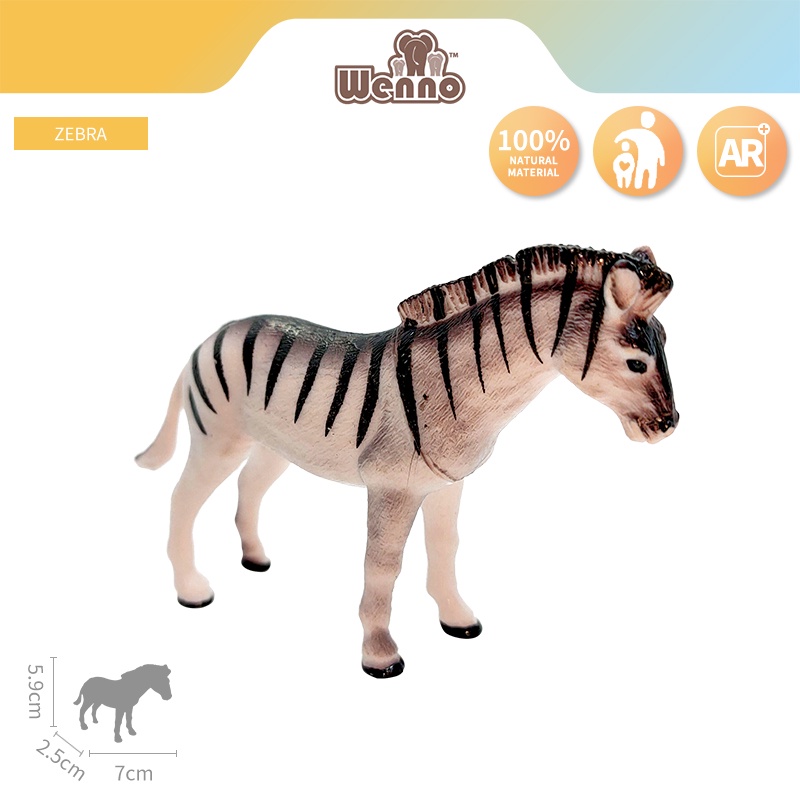 Offer 5 RM18.99 WENNO Educational Mini Animal Figurine Plastic Toys for ...