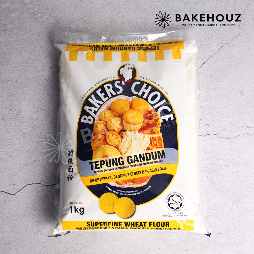 Ready Stock Bakers Choice Flour 1kg Shopee Malaysia 3969