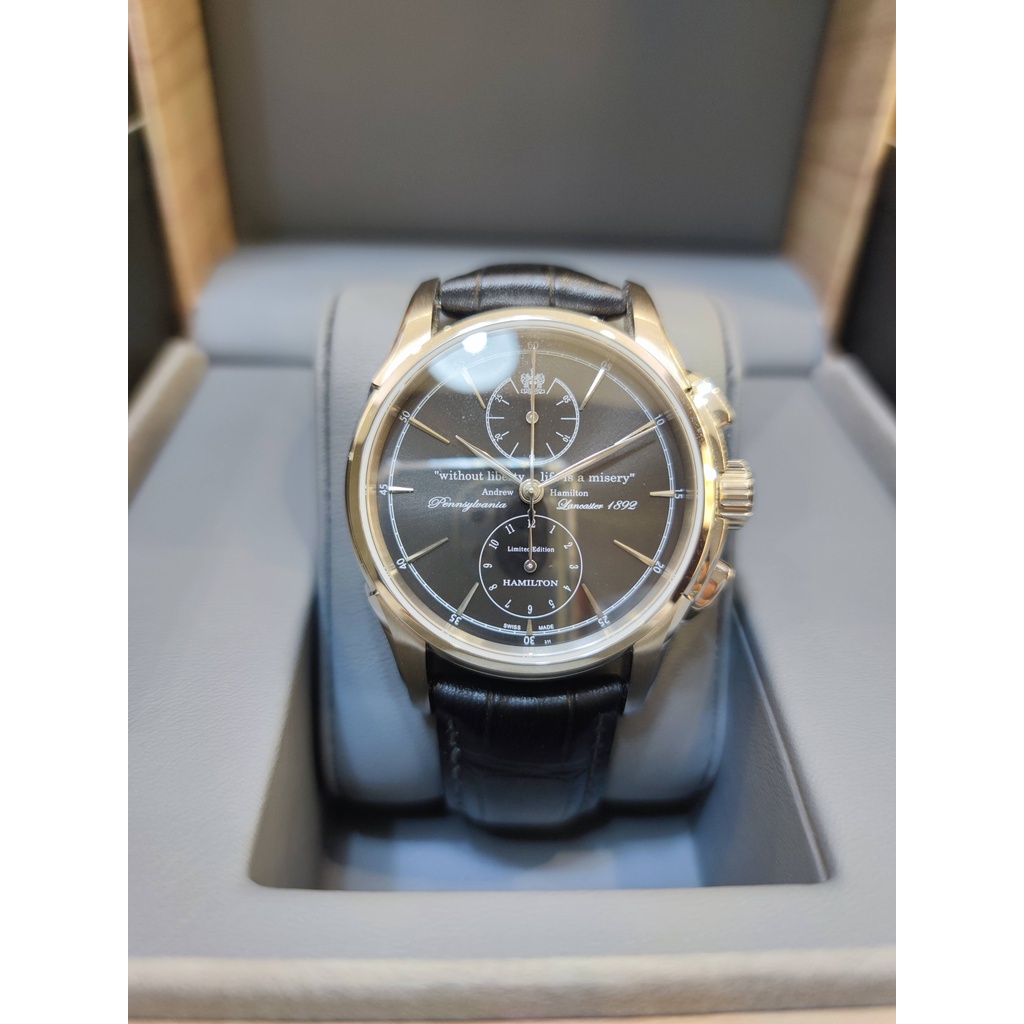 HAMILTON JAZZMASTER CHRONO SPIRIT OF LIBERTY LIMITED EDITION OF