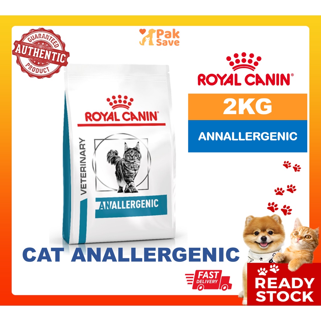 Anallergenic cat outlet food