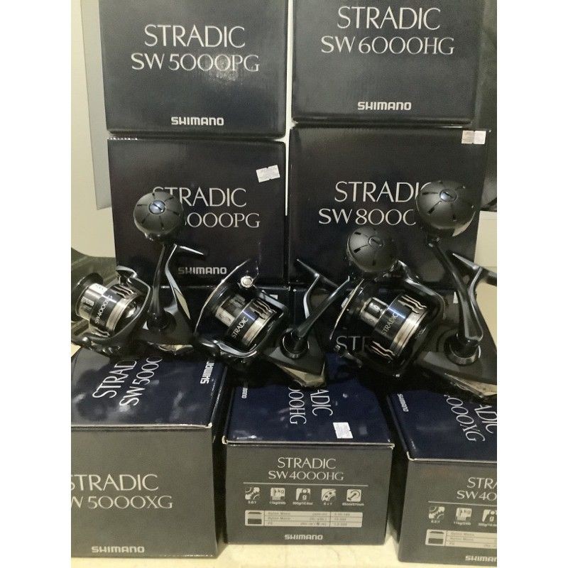 2021【Shimano】Stradic SW Spinning Reel (free gift Jig and 1 years warranty)