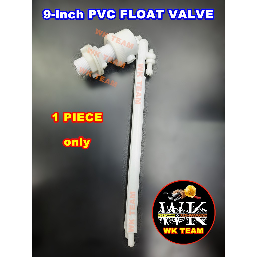 [ 1 PIECE ] 9" inch inci PVC Float Valve / Rubber Washer Replacement