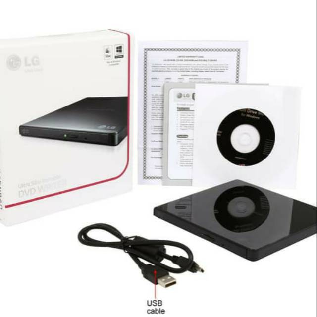 Lg DVD External Ultra Slim DVD Writer Portable GP65NB60 | Shopee Malaysia