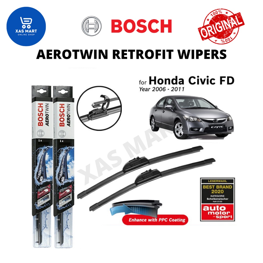 Bosch Superplus Std Plastic Rear Wiper Blade For Honda Civic Tourer 2014-2019 – 300mm