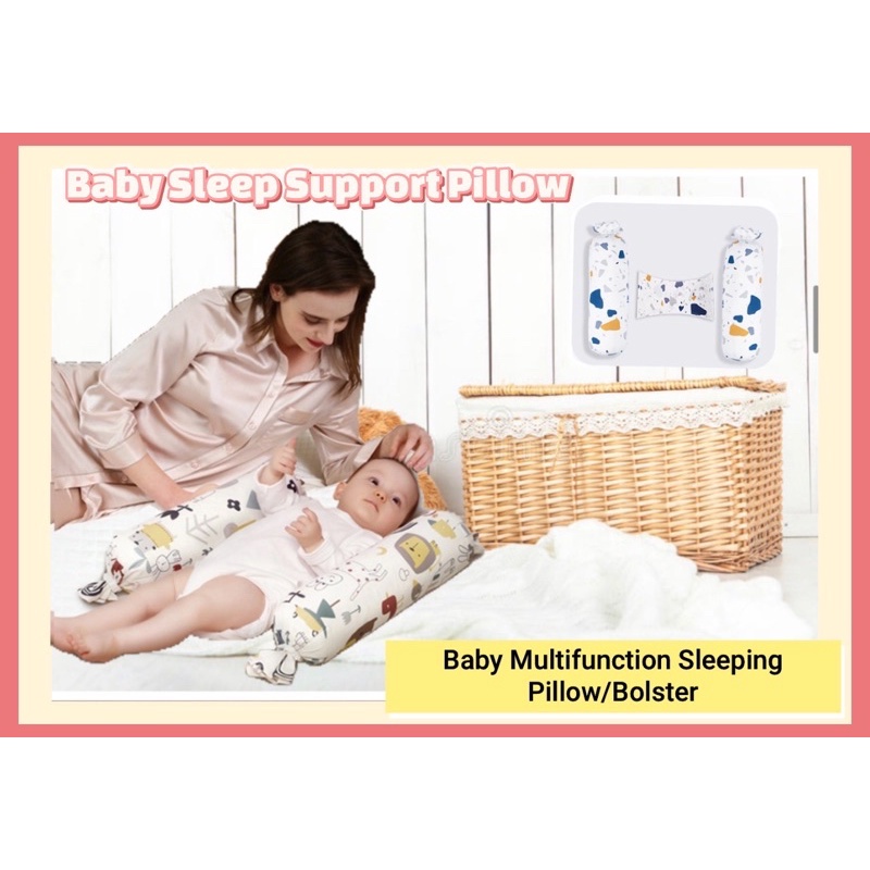 Baby Sleeping Multifunction Pillow Bolster Position For Baby Girl Or Baby Boy Comfort Side Shopee Malaysia