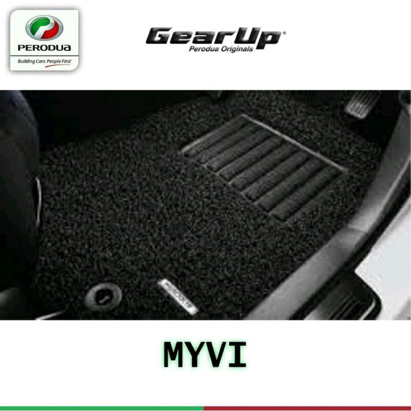 MYVI COIL MAT 💯 Original PERODUA Myvi gear up, Full set Coil mat