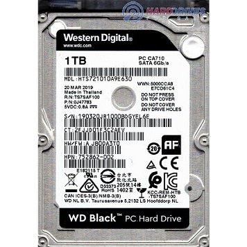 Wd 1tb 2.5 on sale hdd