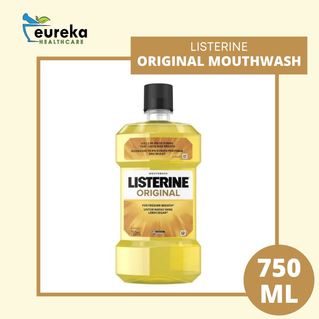 LISTERINE ORIGINAL MOUTHWASH 750ML Shopee Malaysia