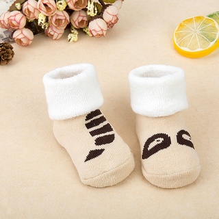 PAYOE 0-4Y Baby Socks Kids Toddler Non-Slip Socks Cartoon Animal