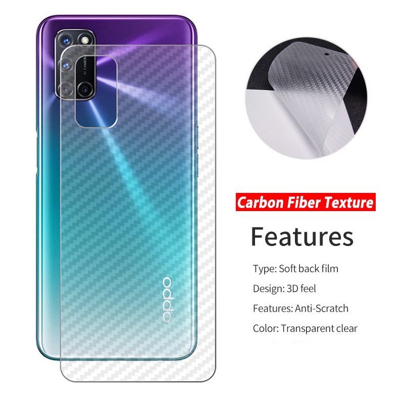 REALME GT3 5G GT NEO 3 Carbon Fiber Clear Matte Back Screen Protector ...