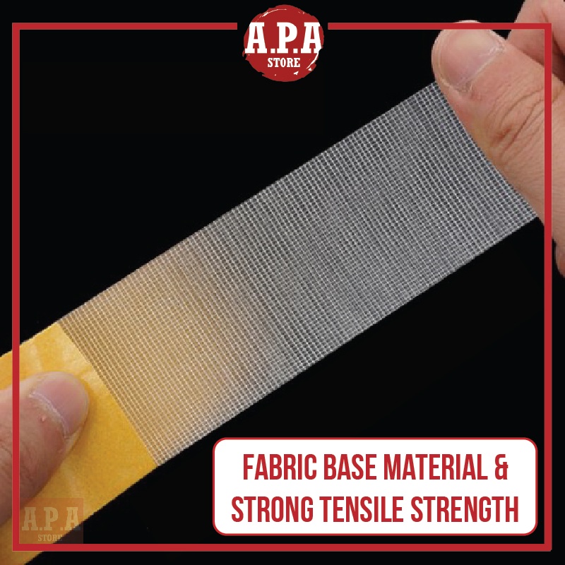 APA Double Sided Tape Carpet Cloth Super Strong Glue Gum Waterproof
