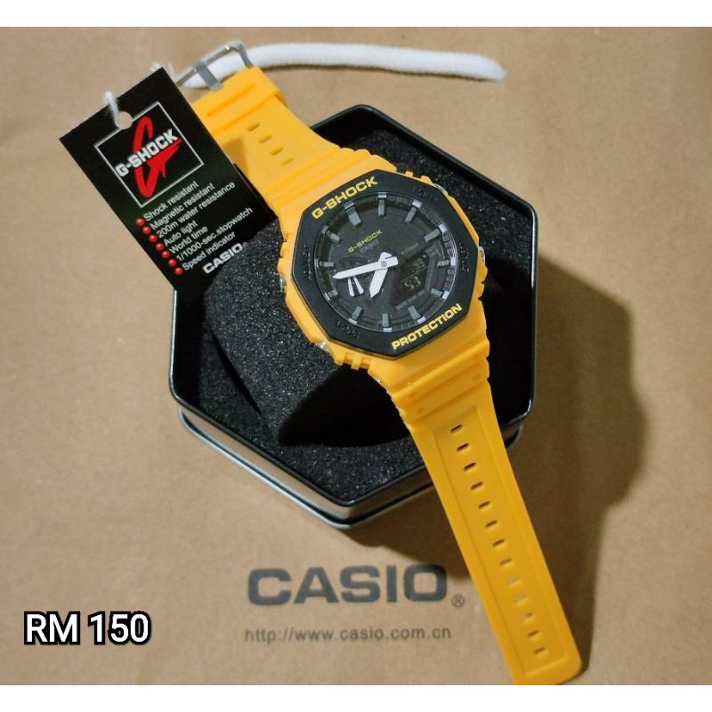 Jam tmj kuning hot sale