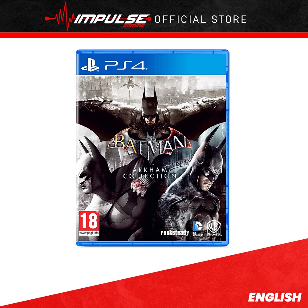 PS4 Batman Arkham Collection Eng Version Shopee Malaysia
