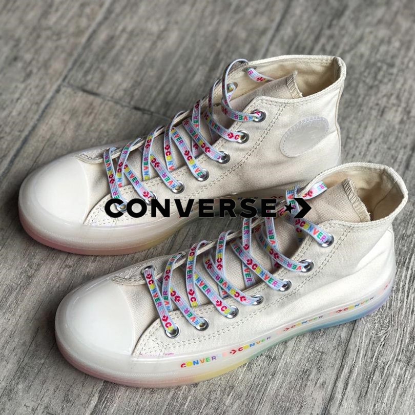 Converse rainbow deals jelly shoes