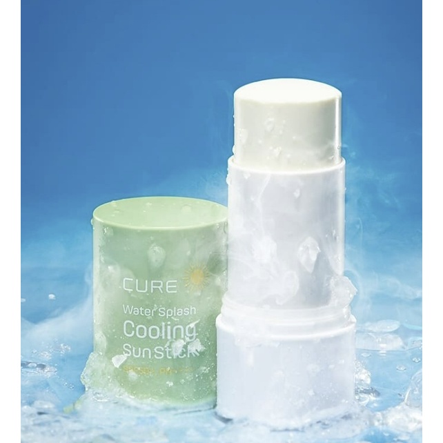 [CURE] Water Splash Cooling Sun Stick, SPF 50+, PA++++ | Shopee Malaysia