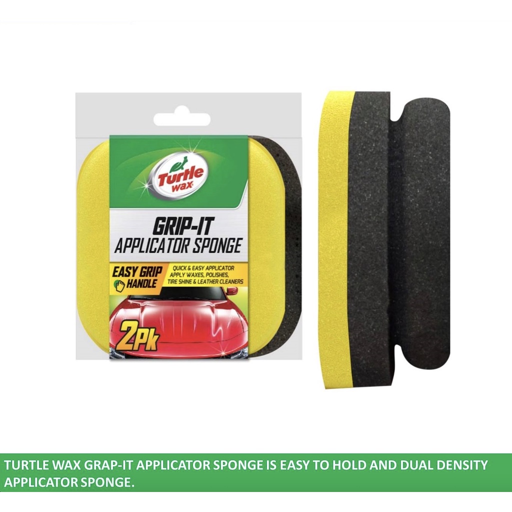 Turtle Wax Grip-It Applicator Sponge TWA177 (2PK) | Shopee Malaysia