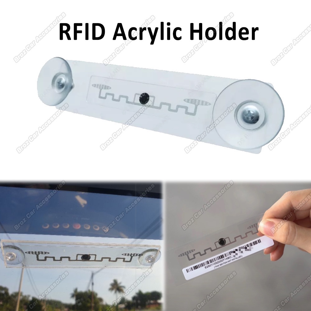 Ready Stock Touch N Go Self Fitment DIY RFID Tag Sticker Holder RFID LOWEST PRICE