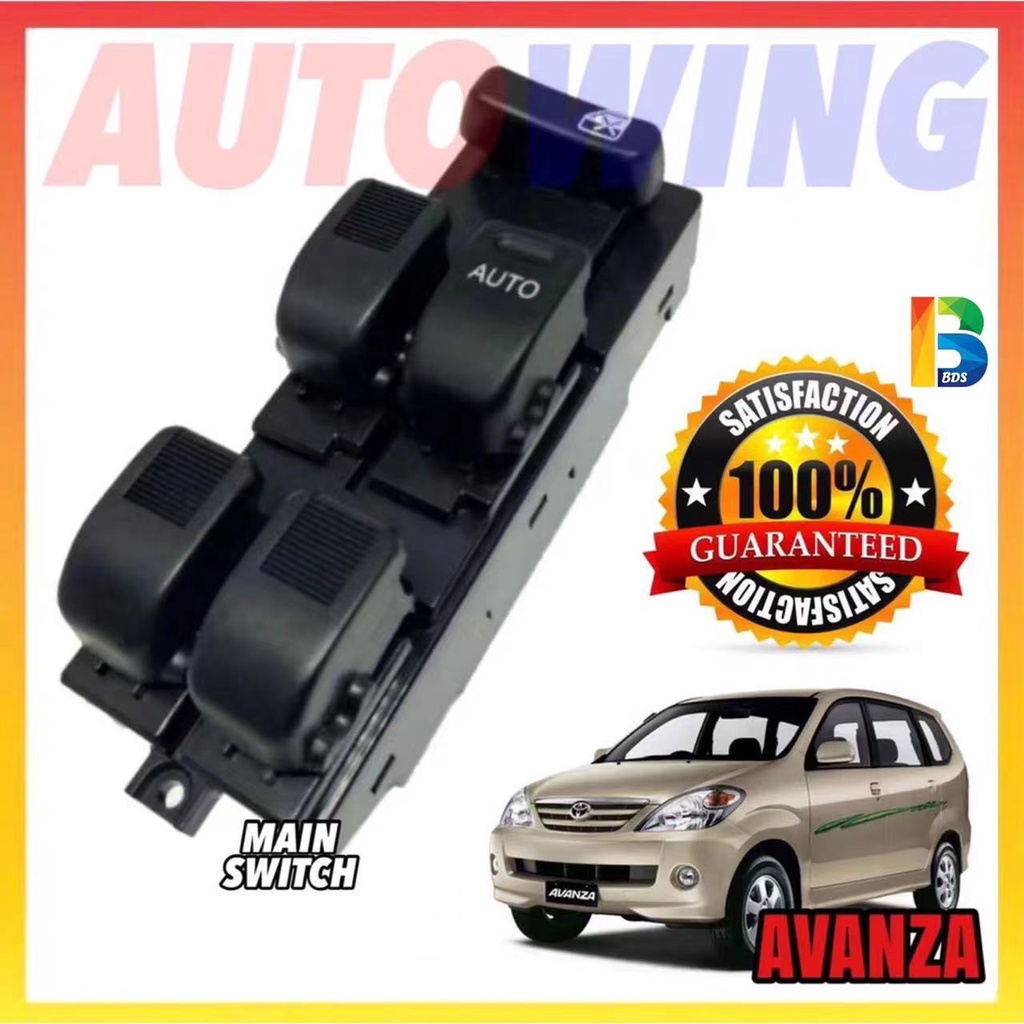TOYOTA AVANZA WINDOW MASTER SWITCH Car OEM Spare Parts Power Window ...