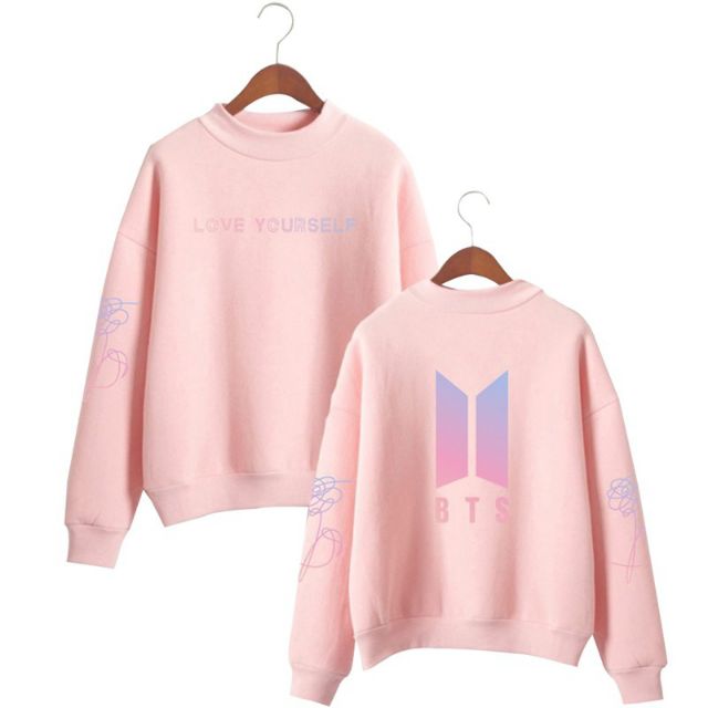Malaysia Ready Stock Unisex men women BTS sweater baju sejuk BTS LOVE YOURSELF Army Shopee Malaysia
