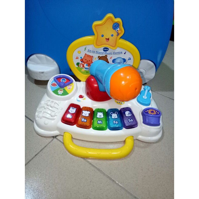 Vtech baby sit to stand sales music centre