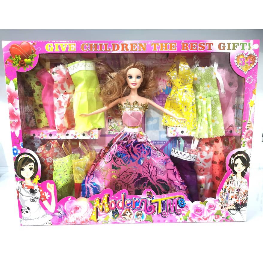 Barbie doll deals set beautiful