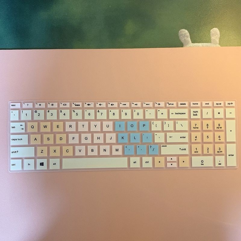 HP 15S 15.6 Inch Laptop Keyboard Cover Protector for HP Pavilion Series