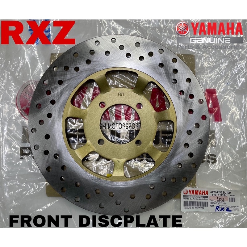 RXZ 5PV FRONT DISC PLATE YAMAHA 100% ORIGINAL HLY | Shopee Malaysia
