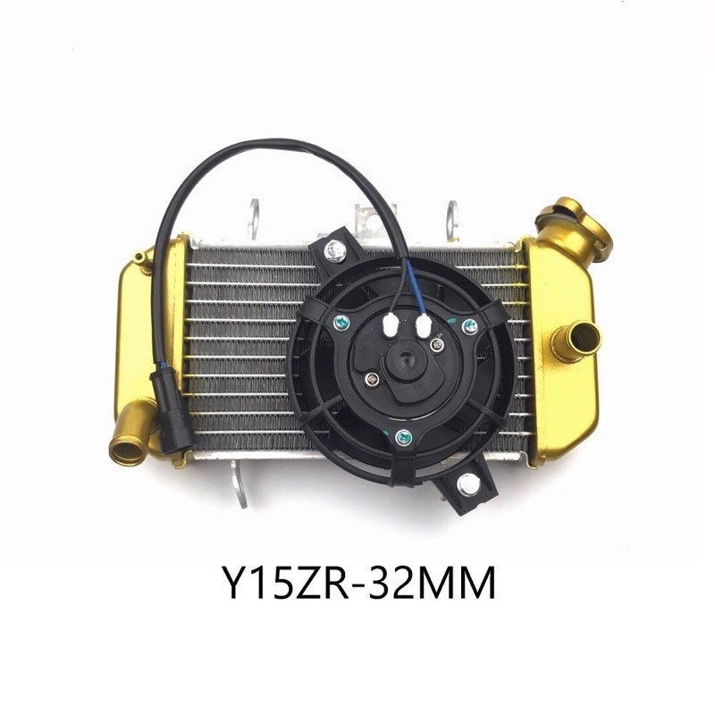 ATAKA RACING RADIATOR COOLANT WITH BIG FAN GOLD SET Y15 Y15Z Y15ZR ...