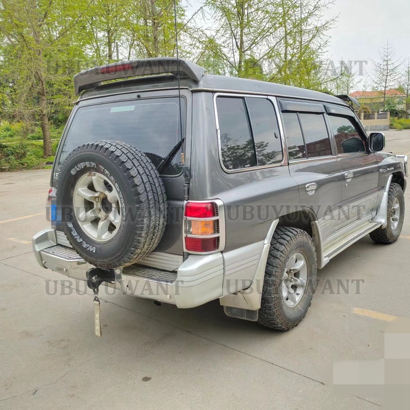 For Mitsubishi PAJERO V33 Spoiler 20012005 High Quality ABS Plastic