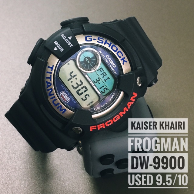 CASIO G-SHOCK FROGMAN フロッグマン DW-9900 - 腕時計