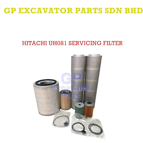 UH081/EL100 Hydraulic Excavator Services Filter Set(6 PCS) | Shopee ...