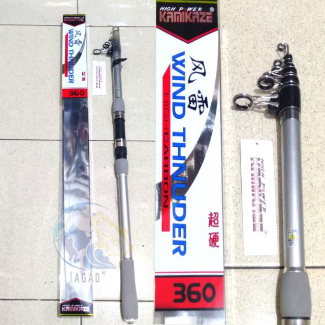 Kamikaze Wind Thunder Surf Rod 360 Telescopic Rod | Shopee Malaysia
