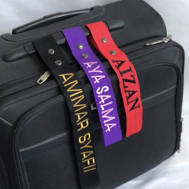Luggage Tag (PREORDER) Travel Tag Bag Tag Luggage Tag Umrah Tag