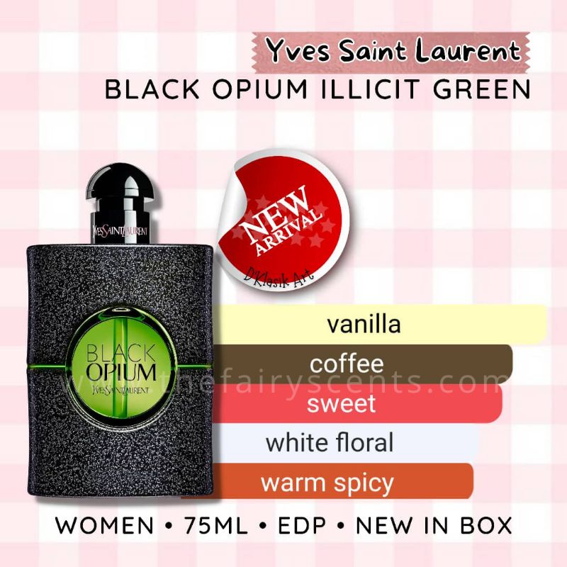 Yves Saint Laurent Black Opium Illicit Green - Eau de Parfum