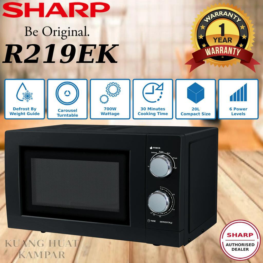 SHARP 20L MICROWAVE OVEN R219EK / R219EK // R211MBK / R211MBK