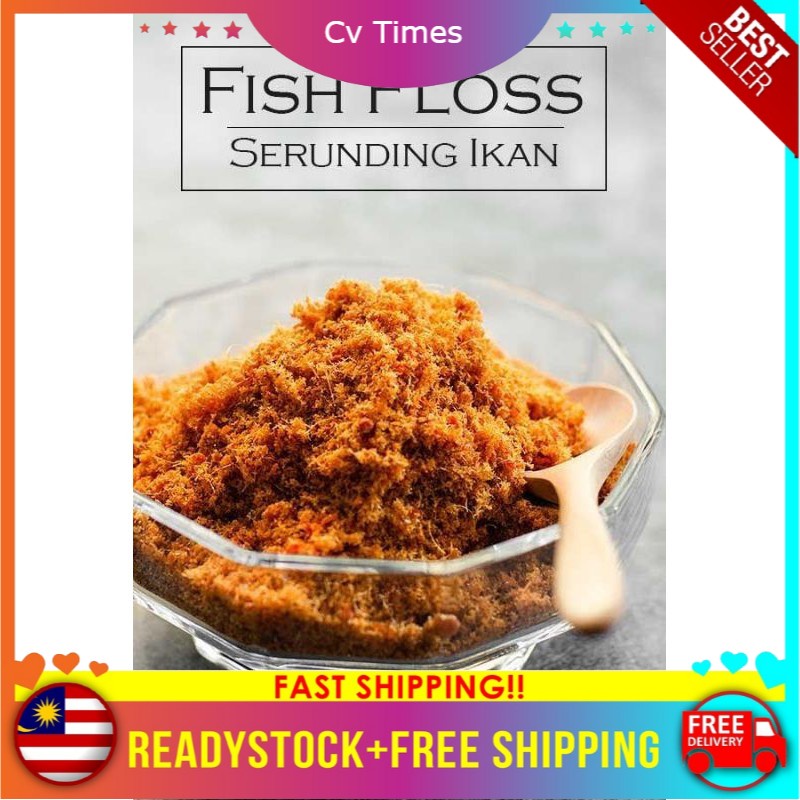 Promotion‼️serunding Ikan Asli Padat Kelantan 500g Shopee Malaysia