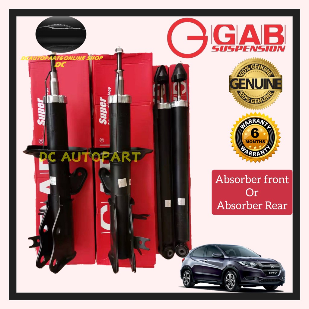 ORIGINAL GAB HONDA HRV T7A FRONT OR REAR SHOCK ABSORBER ABS FRT RR ...