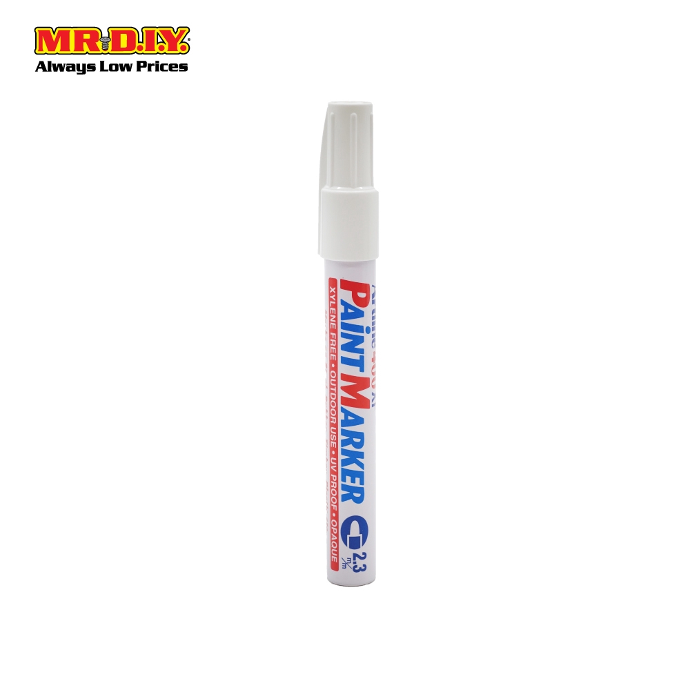 ARTLINE 400XF Paint Marker Bullet Tip - White (2.3mm) | Shopee Malaysia