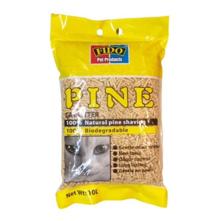 Fido Pine Wood Cat litter 10L Shopee Malaysia