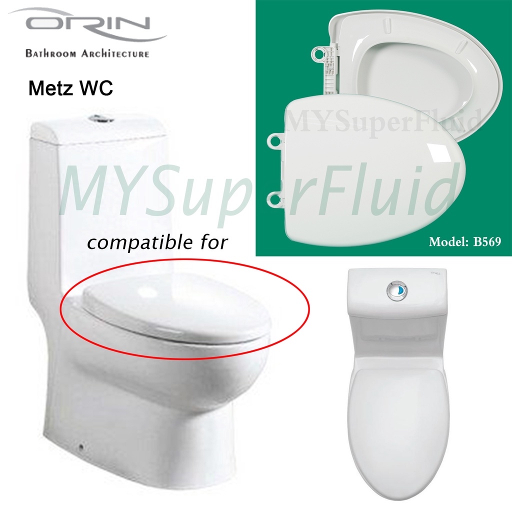 Orin Biarritz / Dorset / Geneva / Metz Toilet Seat Cover Replacement