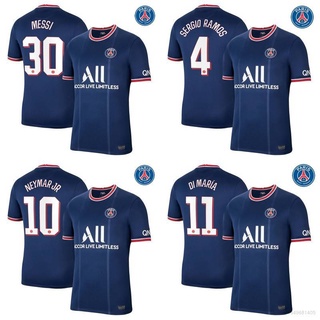 Youth Messi #30 PSG Jersey Kit 2021/22 Home