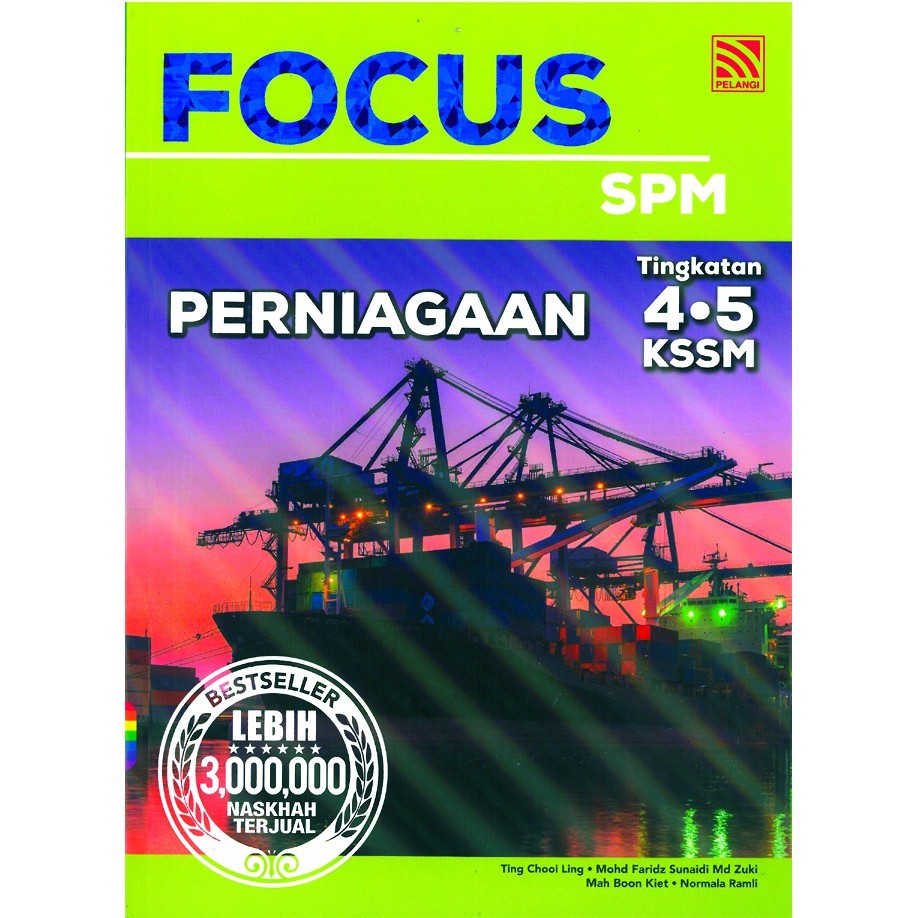 Buku Rujukan Focus Spm Tingkatan Kssm Perniagaan Pelangi Shopee Malaysia