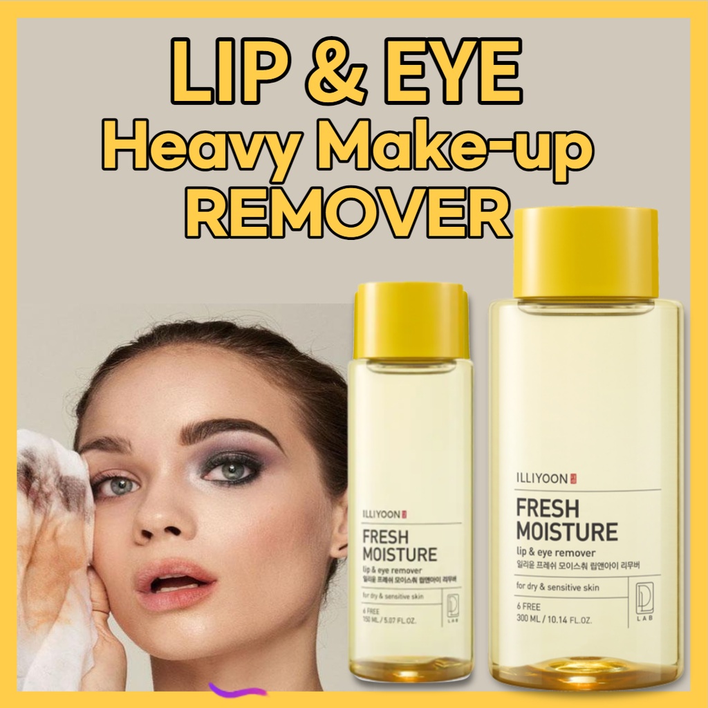 [ILLIYOON] Fresh Moisture Lip and Eye Makeup Remover 150ml, 300ml Shopee Malaysia