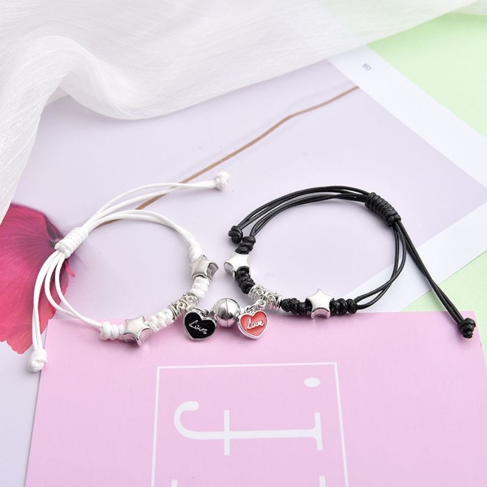 Gelang Bff Bracelet Bestfriend Magnet Magnet Attract Bracelet For ...