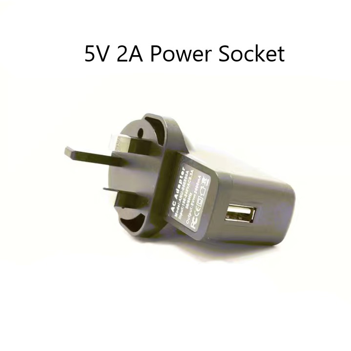 5V 2A 3 Pin Power Socket without USB cable | Shopee Malaysia