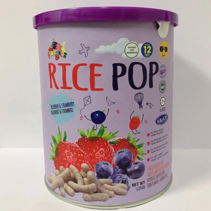 FRUITYKIDZ RICE POP 12m+ (25G) | Shopee Malaysia